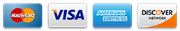 Accepted payment methods: Visa, Mastercard, American Express and Discover